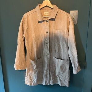 Women's Tan Corduroy Jacket -